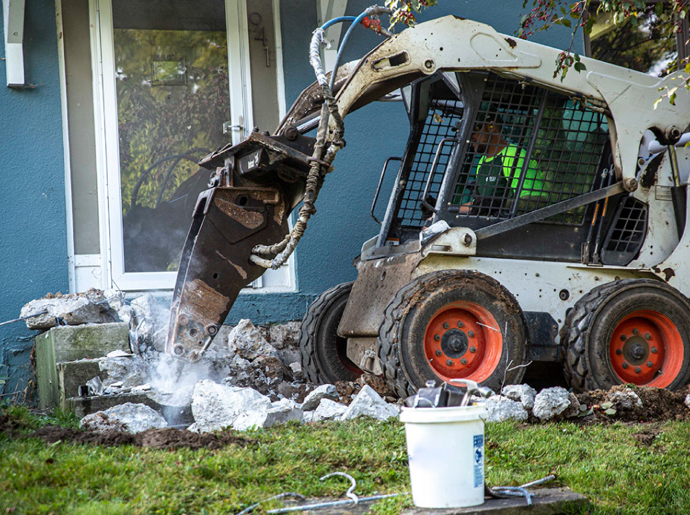Professional concrete removal services