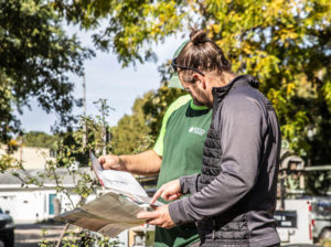 Eco Concrete contractors giving quote