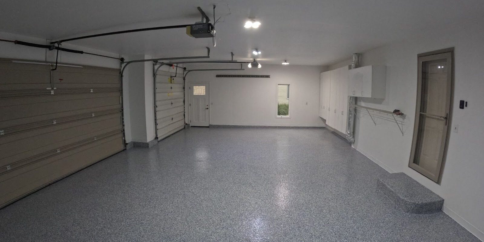 Finished Madison, WI epoxy garage flooring